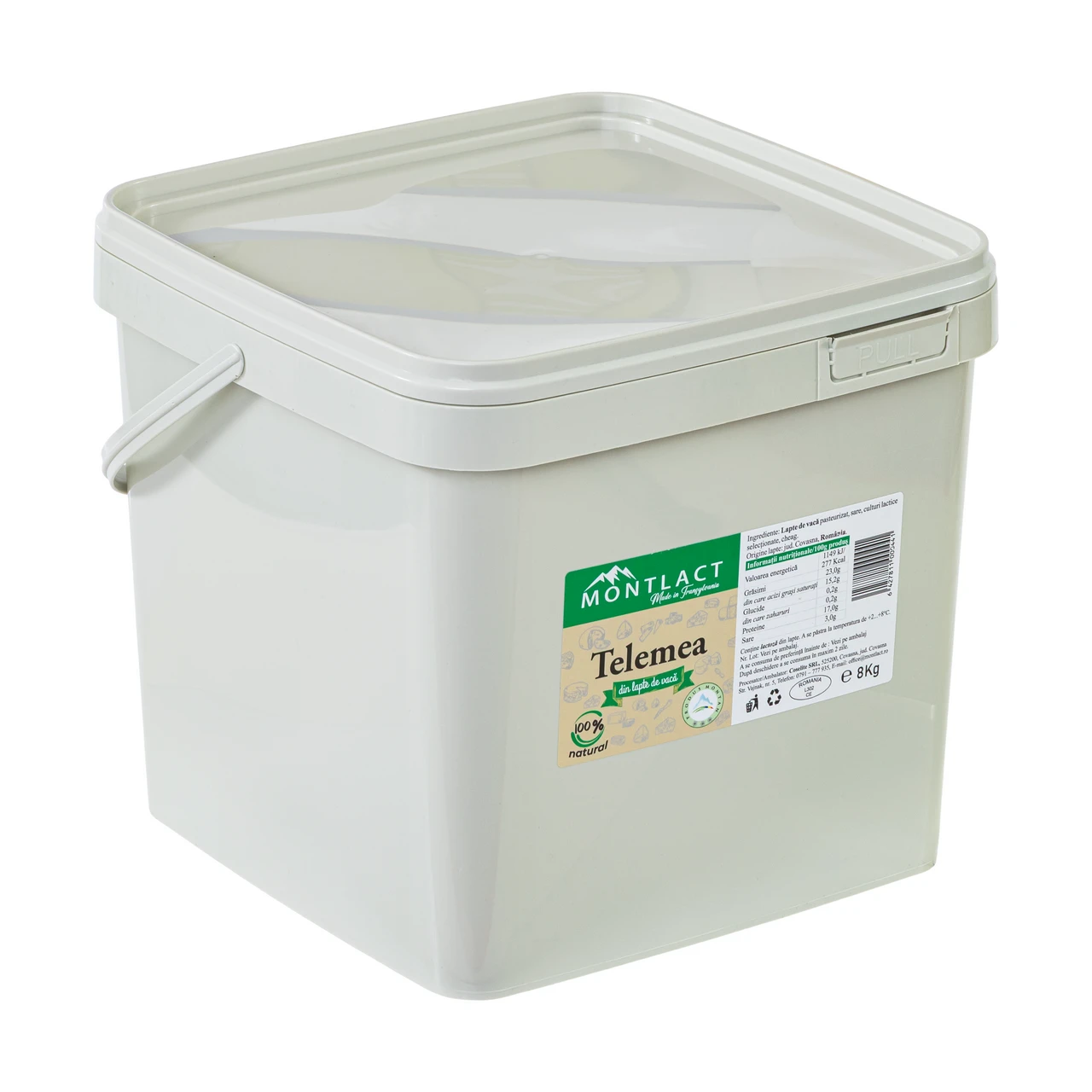 Telemea din lapte de vacă, 8 kg