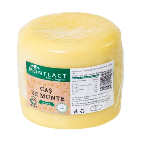 Caș de munte din lapte de vacă