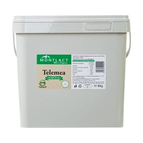 Telemea din lapte de vacă, 8 kg