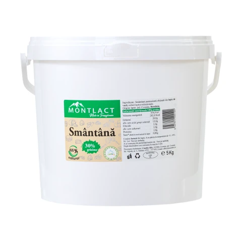 Smântână 30% grăsime, 5 kg