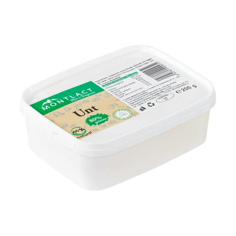 Unt din lapte de vacă 80% grăsime, 200 g