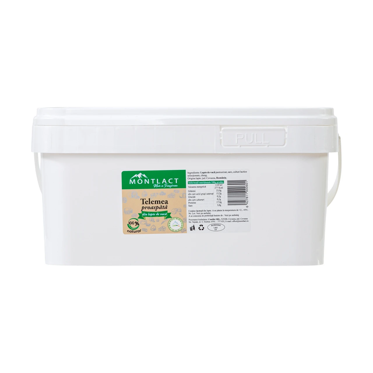 Telemea proaspătă din lapte de vacă