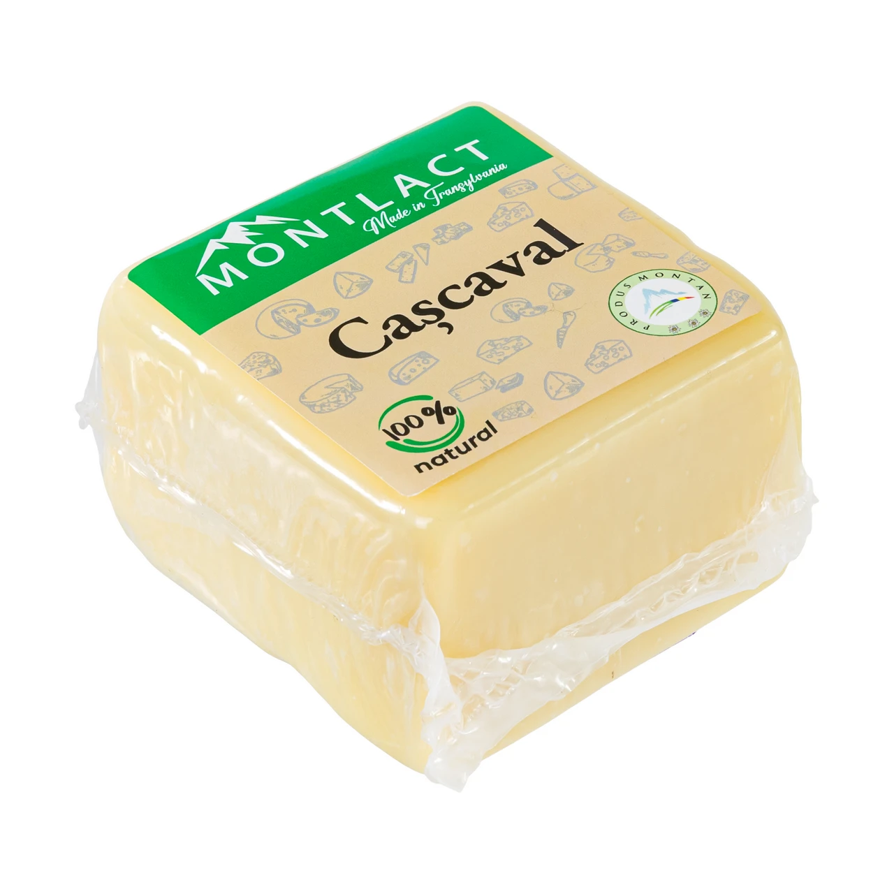 Cașcaval din lapte de vacă, 350 g