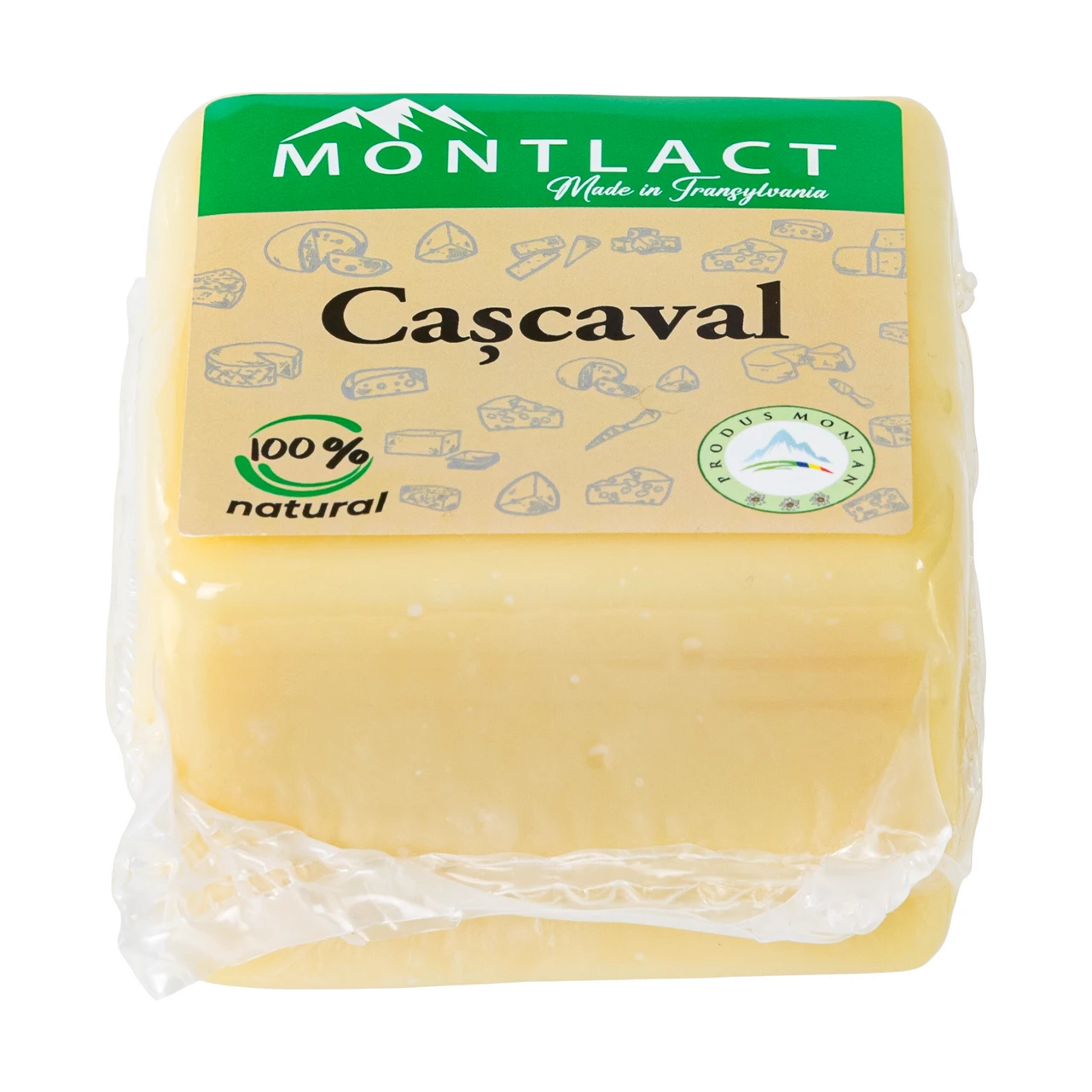 Cașcaval din lapte de vacă, 350 g