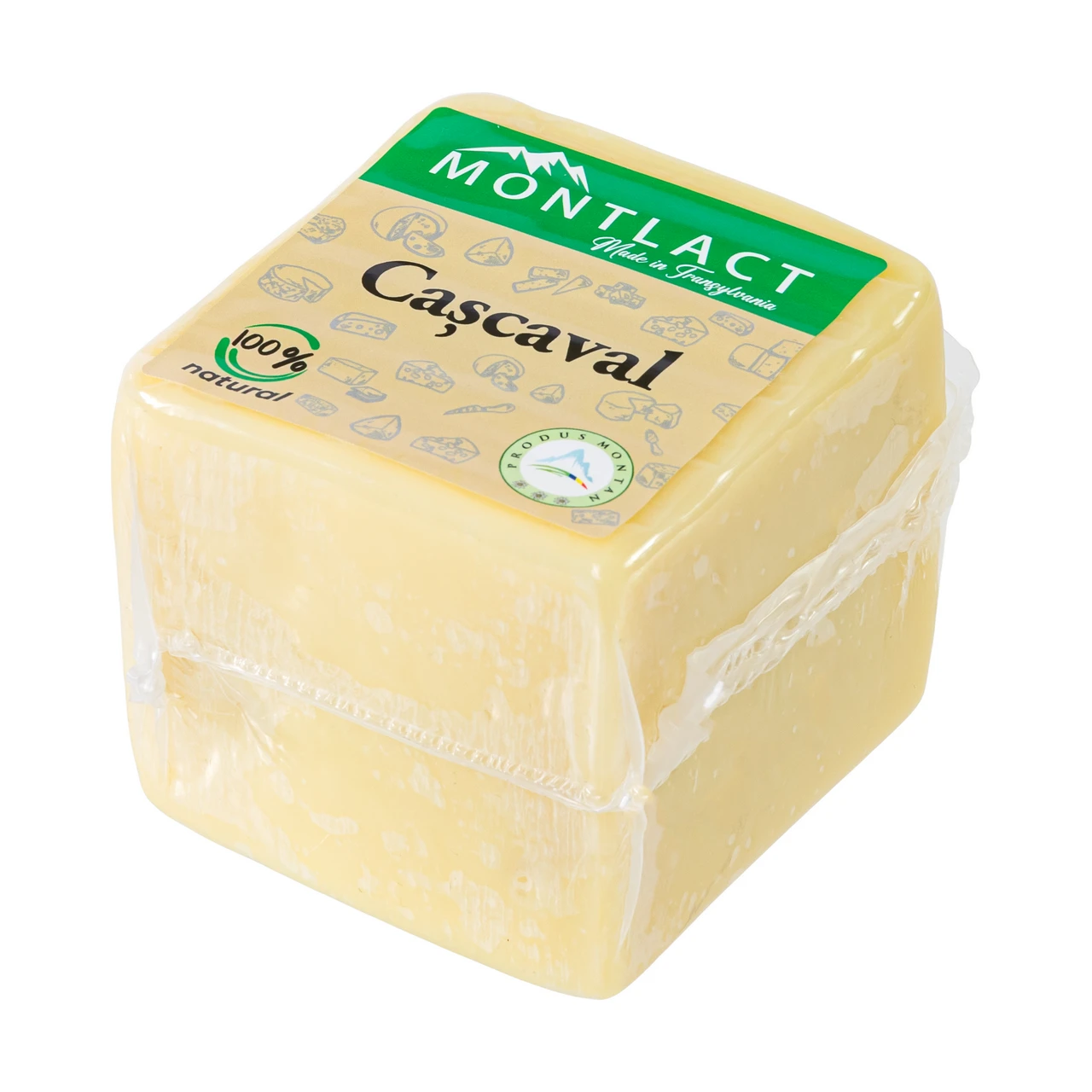 Cașcaval din lapte de vacă, 500 g